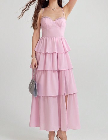 Rochie medie SHEIN, roz