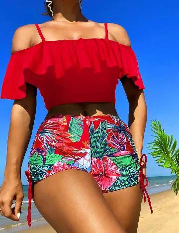 Costum de baie SHEIN, mix culori