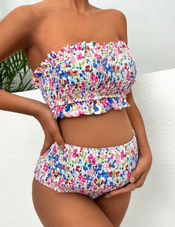 Costum de baie SHEIN Maternity, mix culori