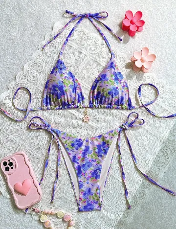 Costum de baie SHEIN, mix culori