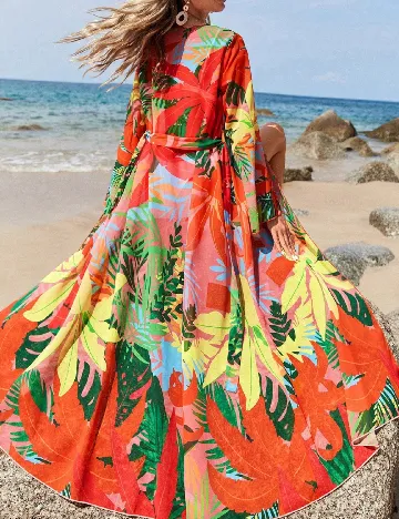 Rochie de plaja SHEIN, mix culori