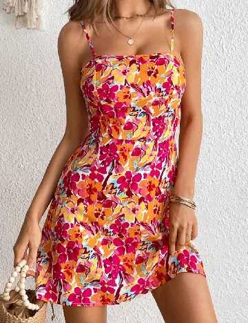 Rochie scurta SHEIN, floral