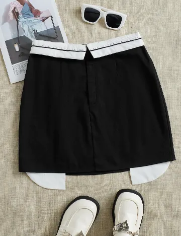 Fusta SHEIN, negru