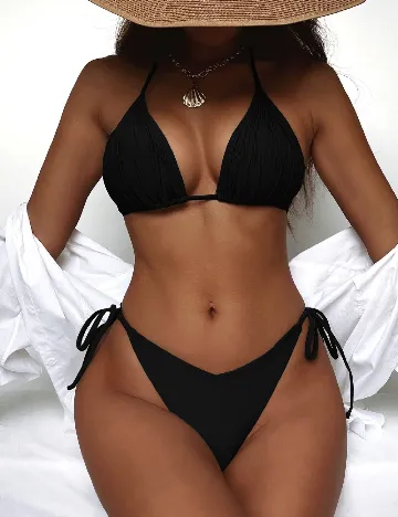 Costum de baie SHEIN, negru