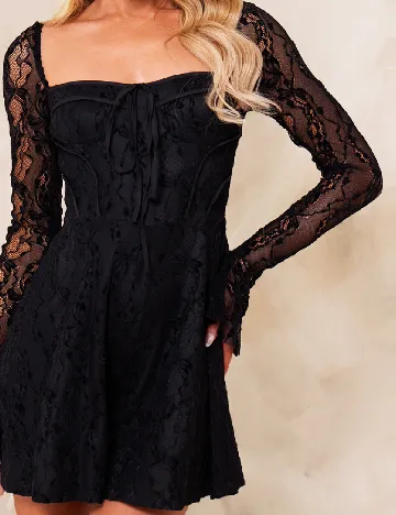 Salopeta PRETTYLITTLETHING, negru