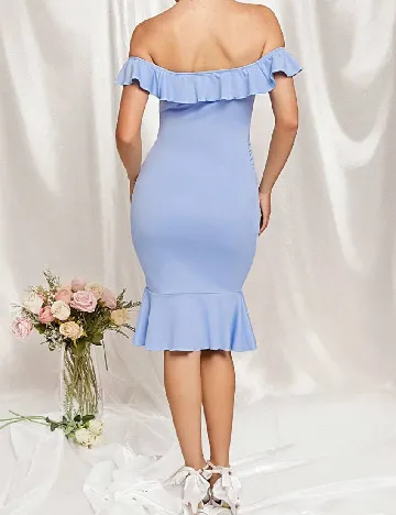 Rochie medie SHEIN, bleu