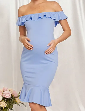 Rochie medie SHEIN, bleu