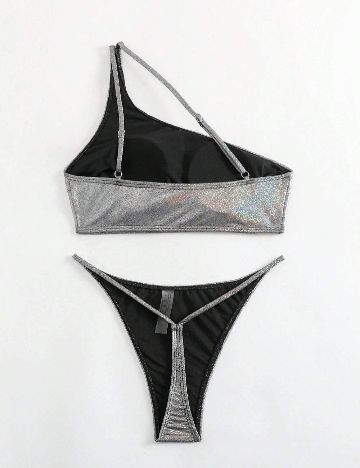 Costum de baie SHEIN, argintiu