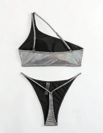 Costum de baie SHEIN, argintiu