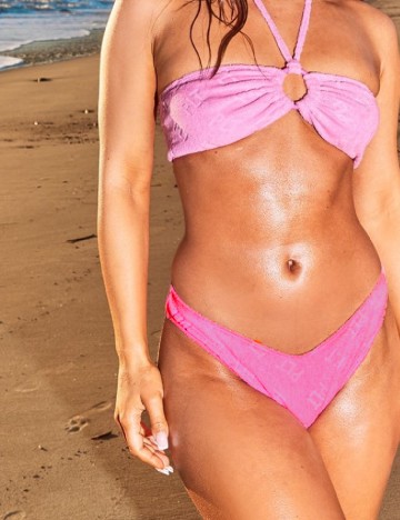 Chilot de  baie PRETTYLITTLETHING, roz