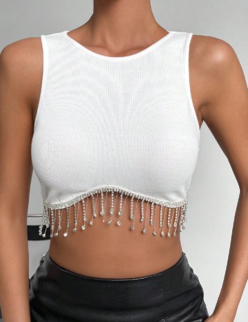 Top SHEIN, alb