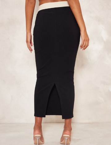 Fusta PRETTYLITTLETHING, negru