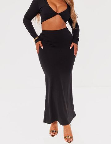 Fusta PRETTYLITTLETHING, negru