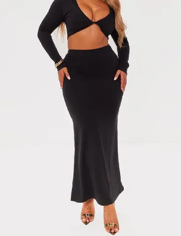 Fusta PRETTYLITTLETHING, negru