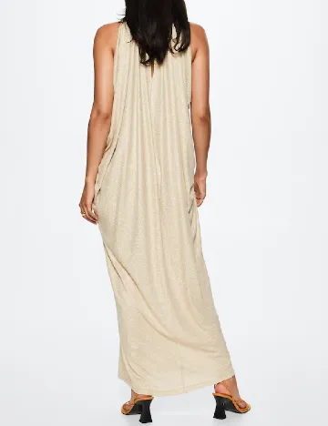 Rochie lunga Mango, crem