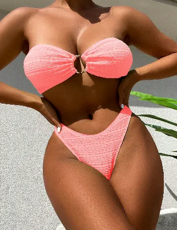 Costum de baie SHEIN, roz