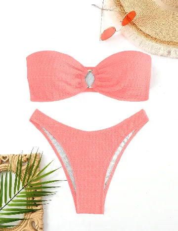 Costum de baie SHEIN, roz