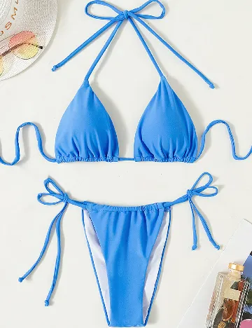 Costum de baie SHEIN, albastru