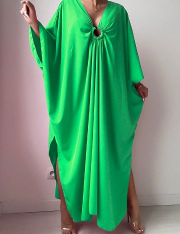 Rochie lunga SHEIN, verde