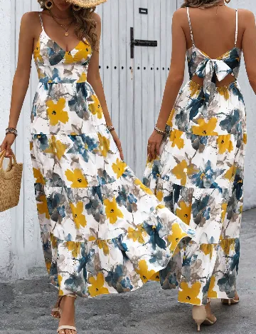 Rochie lunga SHEIN, mix culori