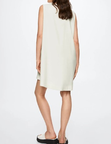 Rochie scurta Mango, crem