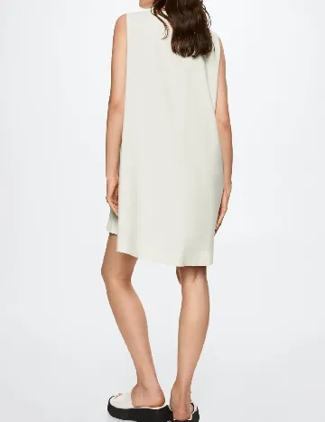 Rochie scurta Mango, crem