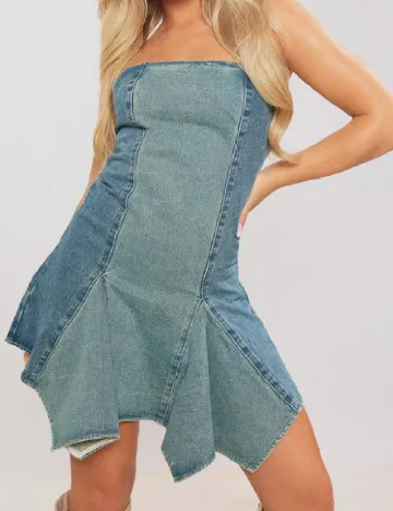 Rochie scurta PRETTYLITTLETHING, albastru