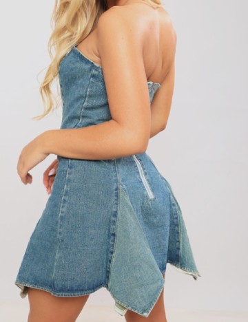 Rochie scurta PRETTYLITTLETHING, albastru