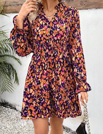 Rochie scurta SHEIN, mix culori