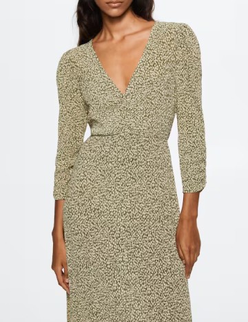Rochie medie Mango, verde