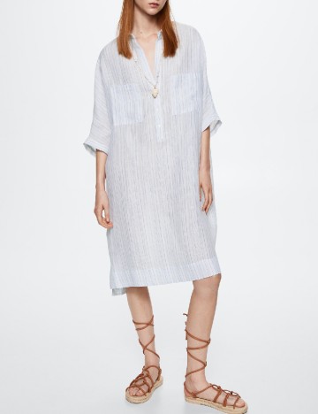 Rochie scurta Mango, alb