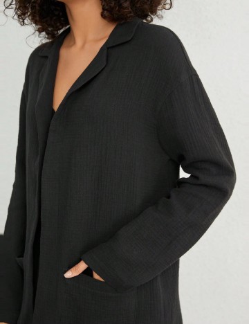 Blazer SHEIN, negru