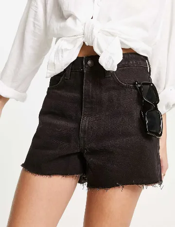 Pantaloni scurti Weekday, negru