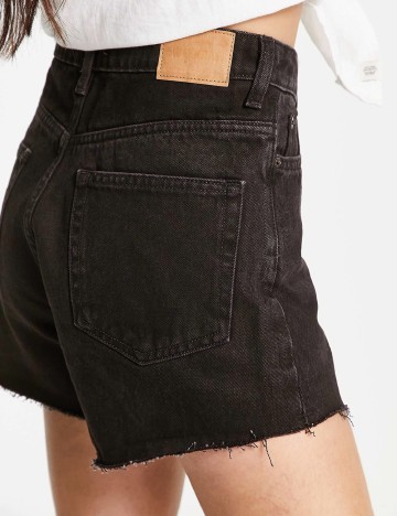 Pantaloni scurti Weekday, negru