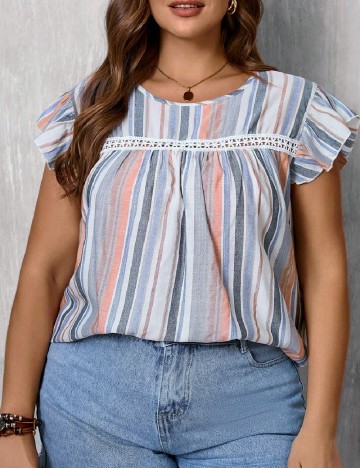 Bluza SHEIN CURVE, mix culori