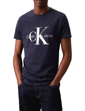 Tricou Calvin Klein Jeans, bleumarin