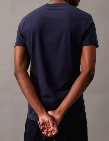 Tricou Calvin Klein Jeans, bleumarin