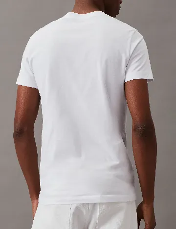 Tricou Calvin Klein Jeans, alb