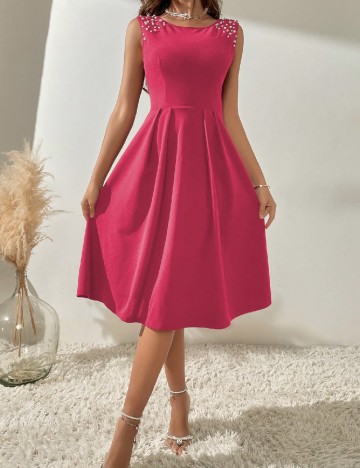 Rochie medie SHEIN, roz