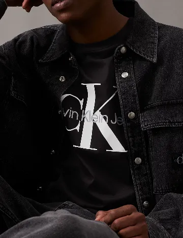 Tricou Calvin Klein Jeans, negru