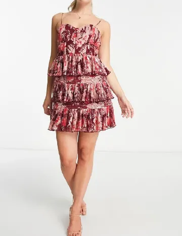 Rochie scurta ASOS, mix culori