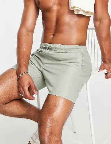 Short de baie ASOS, verde