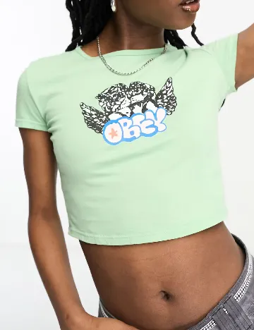 Top Obey, verde