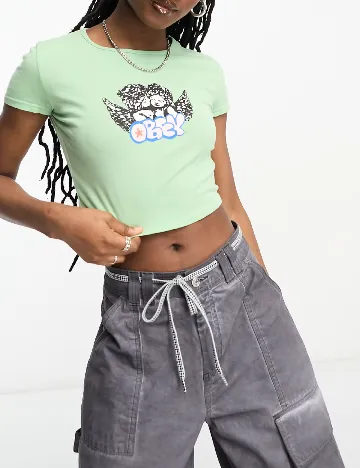 Top Obey, verde