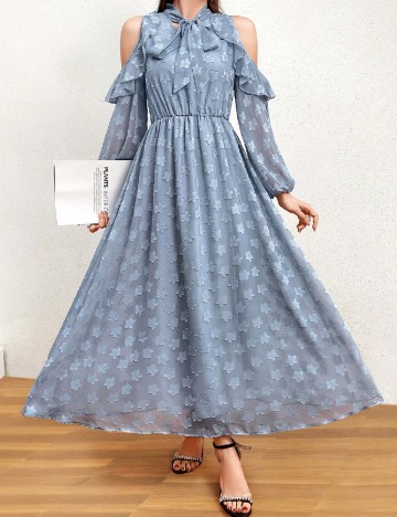 Rochie lunga SHEIN, albastru
