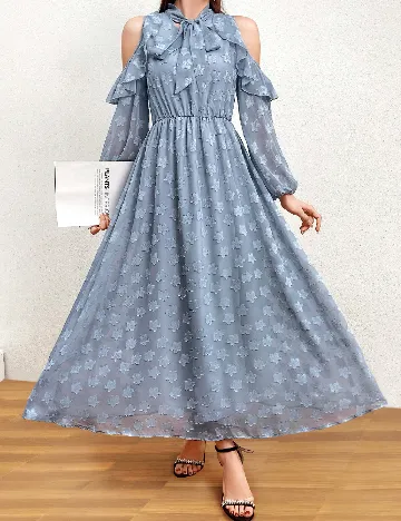 Rochie lunga SHEIN, albastru