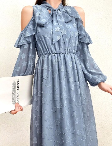 Rochie lunga SHEIN, albastru