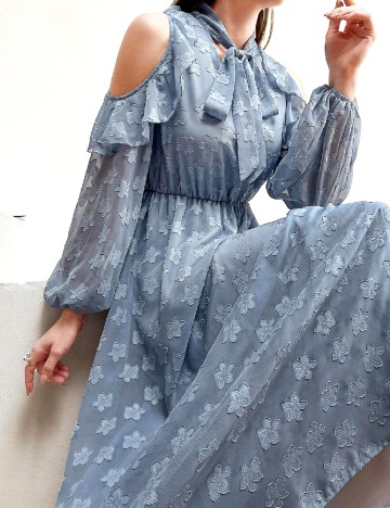 Rochie lunga SHEIN, albastru