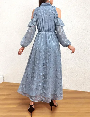 Rochie lunga SHEIN, albastru