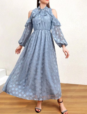 Rochie lunga SHEIN, albastru